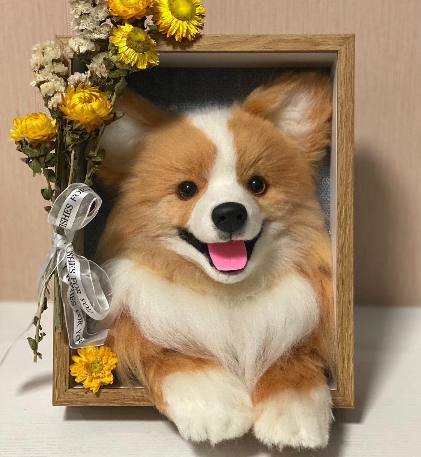 Framed Pet Portrait-Dog