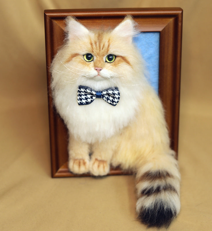 Framed Pet Portrait-Cat